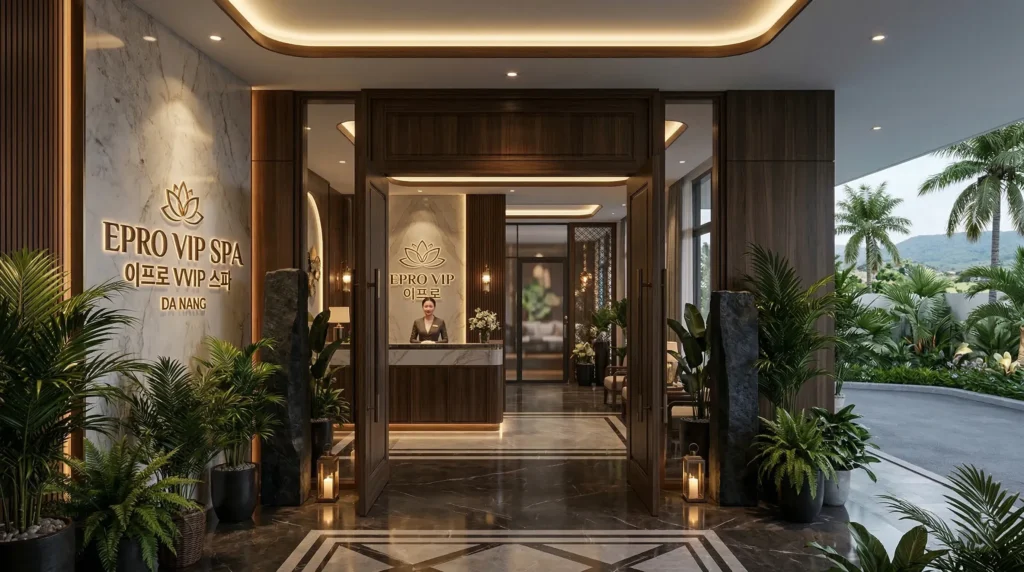 다낭 1등 이프로가 추천하는 프라이빗 VIP 마사지 및 프리미엄 스파 전경